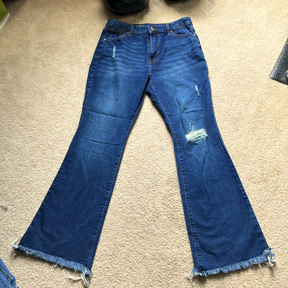 No Boundaries flare Jean